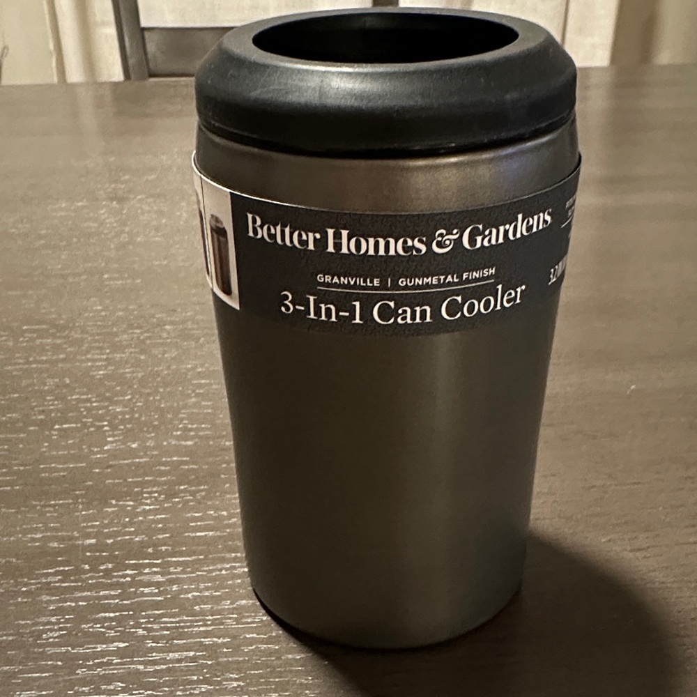 NWT Better Homes & Garden 3-in-1 Can Cooler